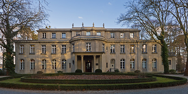 Das Haus der Wannseekonferenz in Berlin-Wannsee